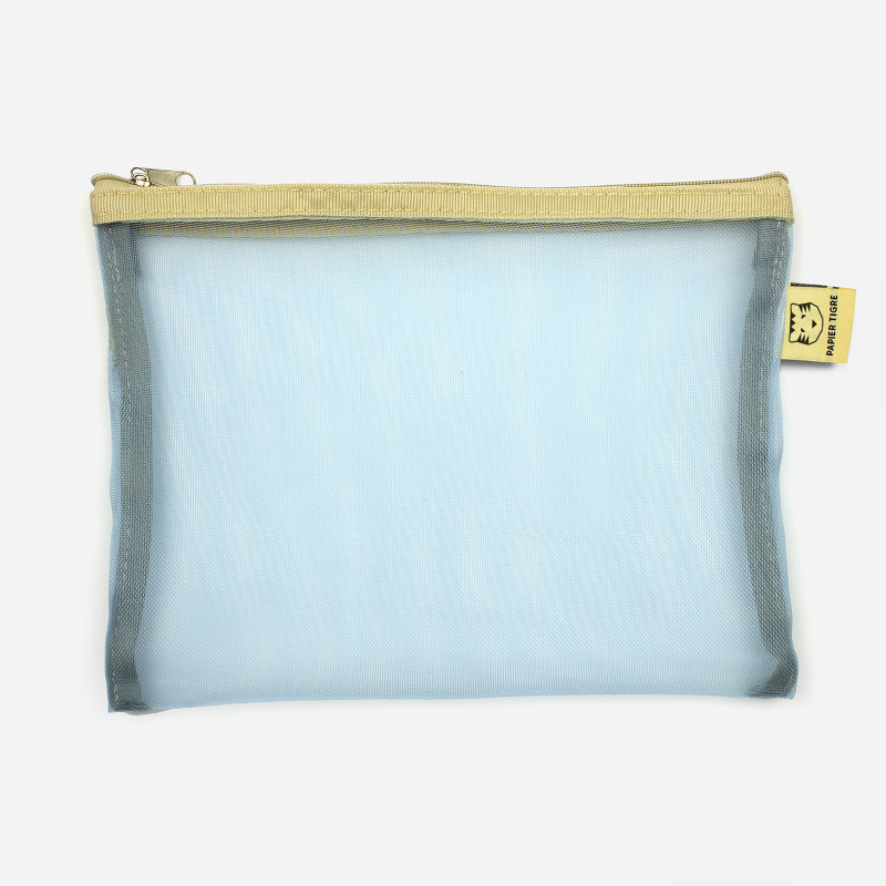 Pochette Mesh - Bleu Ciel