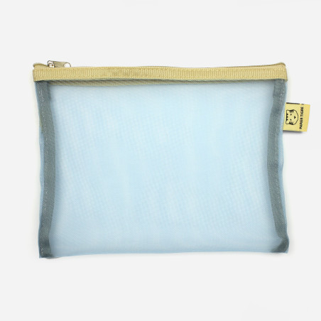 Pochette Mesh - Bleu Ciel