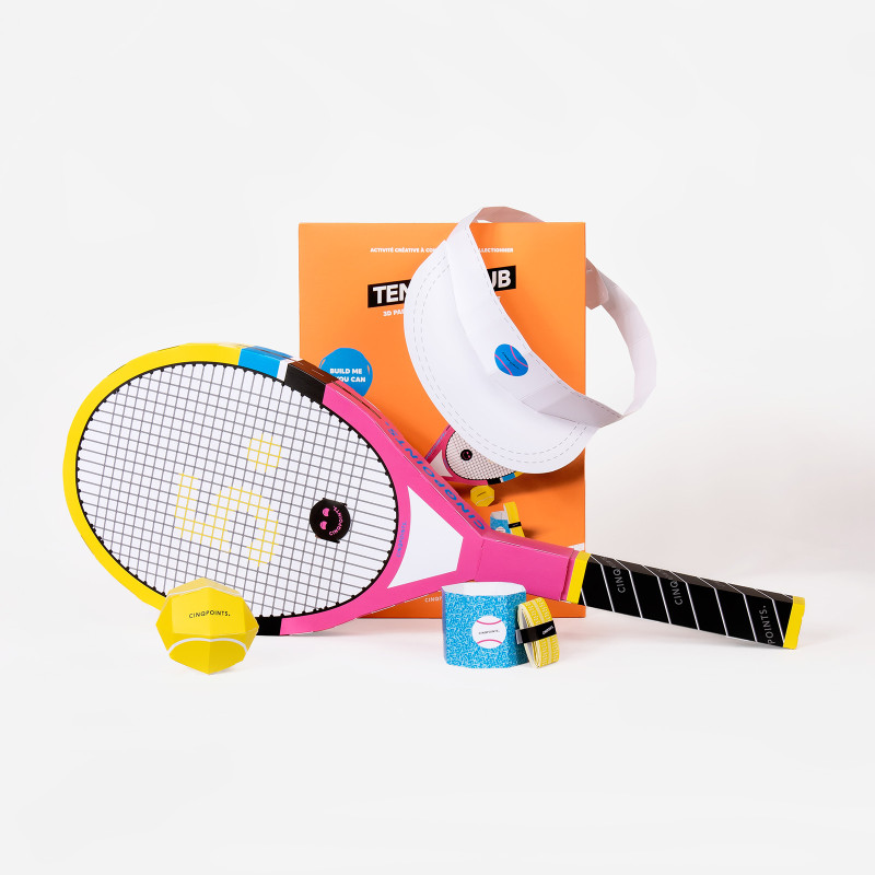 Papermodel - Tennis Club