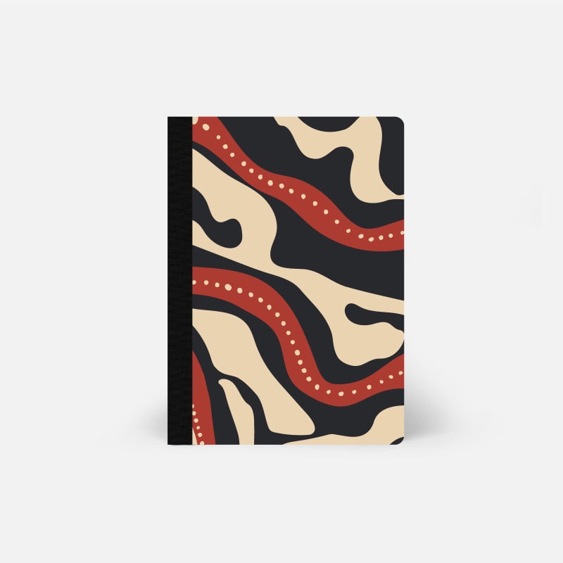 A5 Notebook - Lava