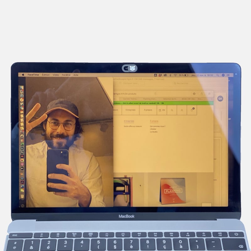 Cache webcam pour ordinateur et téléphone - Situx